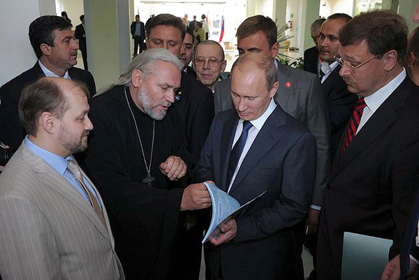 Оренбургский священник встретился с Президентом России