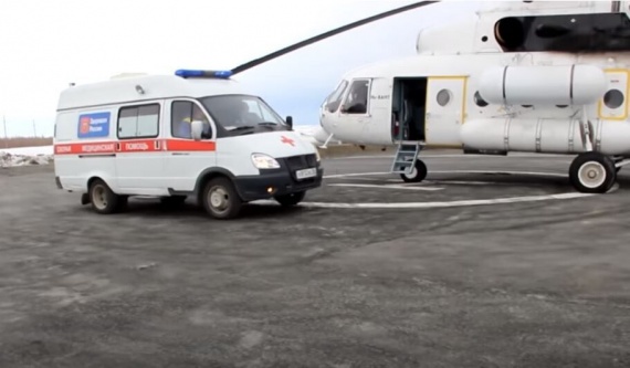 Подростка с травмами ног и позвоночника доставили в Оренбург санавиацией