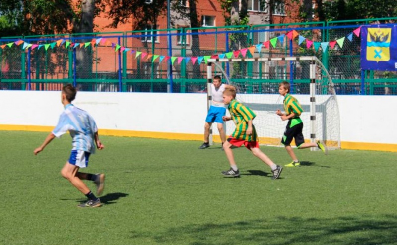 Спортивные баталии в оренбургских дворах продолжаются!