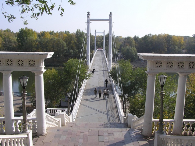 Двое пьяных спрыгнули с моста на Беловке