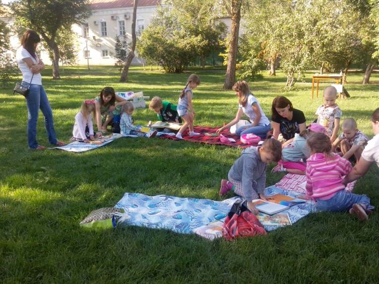 Последний в этом году «Летний читальный зал на траве»
