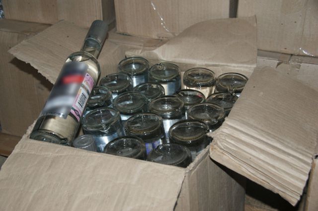 В Оренбурге за прошедшие сутки из незаконного оборота изъято 254 бутылки алкогольной продукции