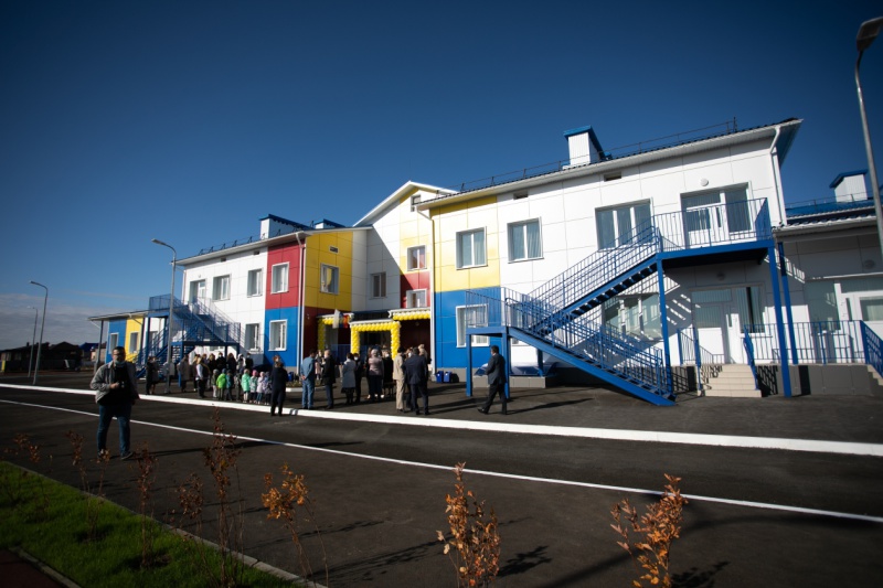 В Оренбургском районе открыли новый детский сад