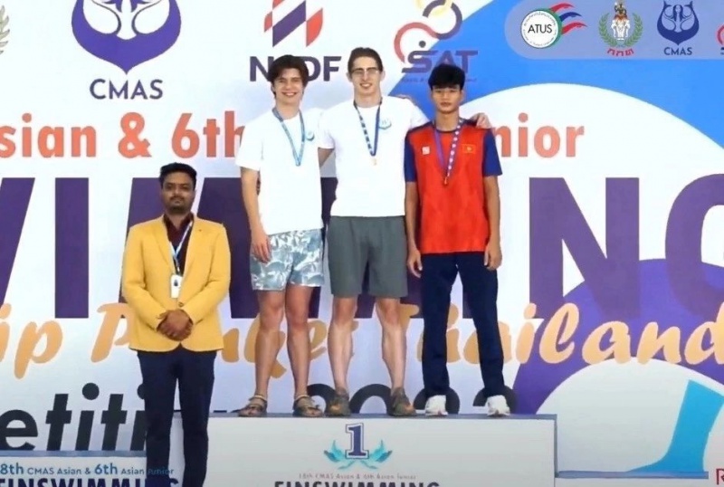 Спортсмен из Орска успешно выступил на международных соревнованиях по плаванию