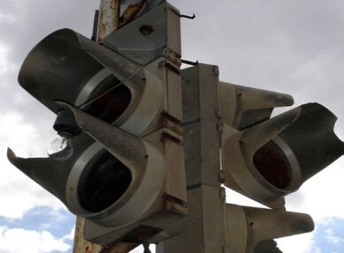 В Оренбурге два перекрестка остались без светофоров
