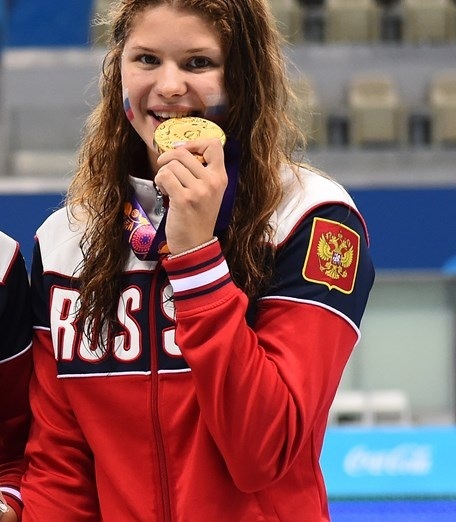 Мастер спорта по плаванию Мария Каменева 