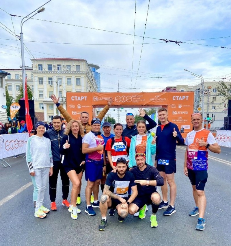 Оренбуржцы стали участниками Уфимского международного марафона