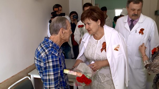 Министр посетила госпиталь