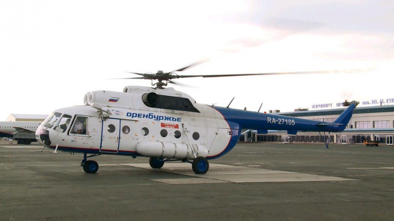 Оренбургской санавиацией с начала 2018 года выполнено 97 вылетов