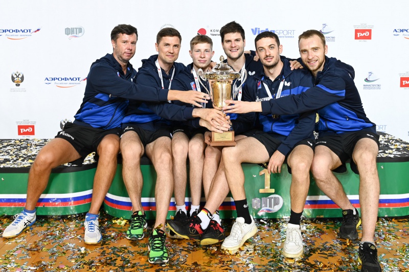 Клуб настольного тенниса «Факел-газпром» - чемпион страны