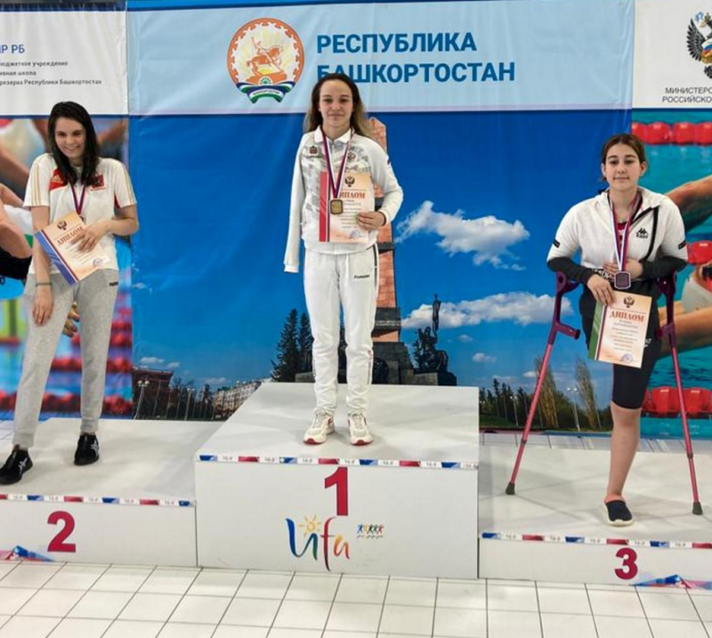 Орчанка Виктория Ищиулова завоевала 5 золотых медалей