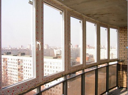 Остекление балконов и лоджий в Оренбурге