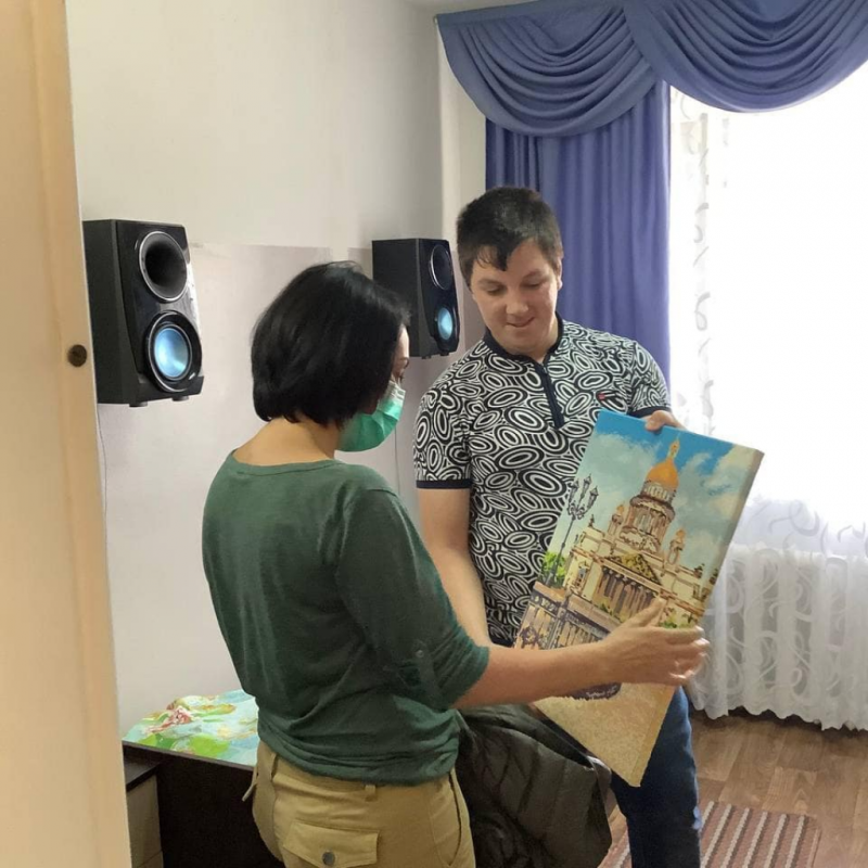 Орский дом-интернат для пожилых людей и инвалидов "Надежда" посетила вице-губернатор Татьяна Савинова