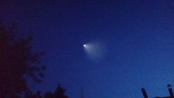 Ночью над Оренбургом летал НЛО