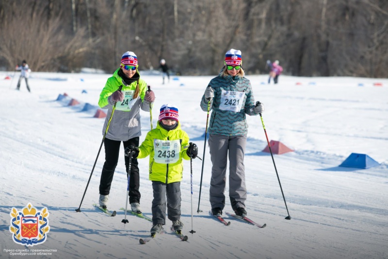В Оренбуржье прошла «Лыжня России»