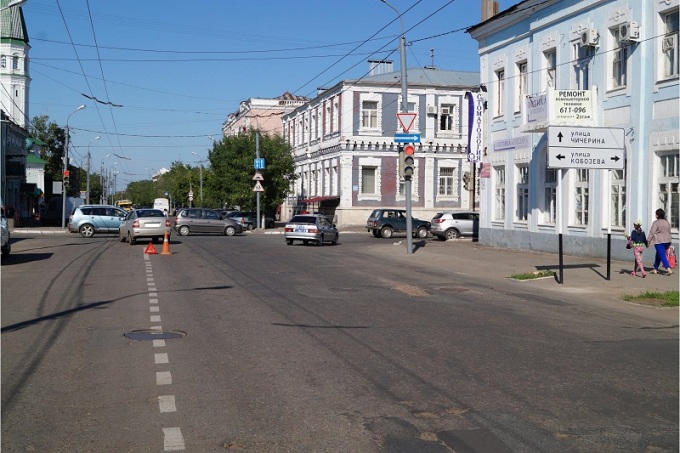 В центре Оренбурга «Лада Приора» сбила 17-летнюю девушку 