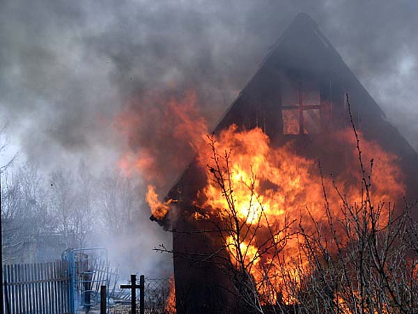 Оперативно: пожар в Бузулукском районе
