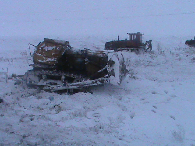 В Курманаевском районе погиб тракторист