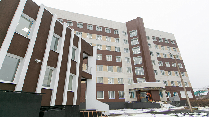 В Оренбургской областной  больнице завершается капитальный ремонт корпуса № 5